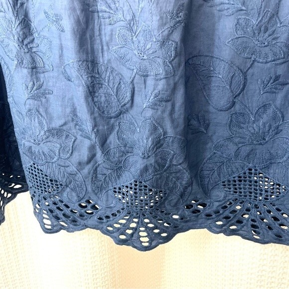 Sundance Summer Skies Skirt in Deep Blue 16 - Picture 2 of 10